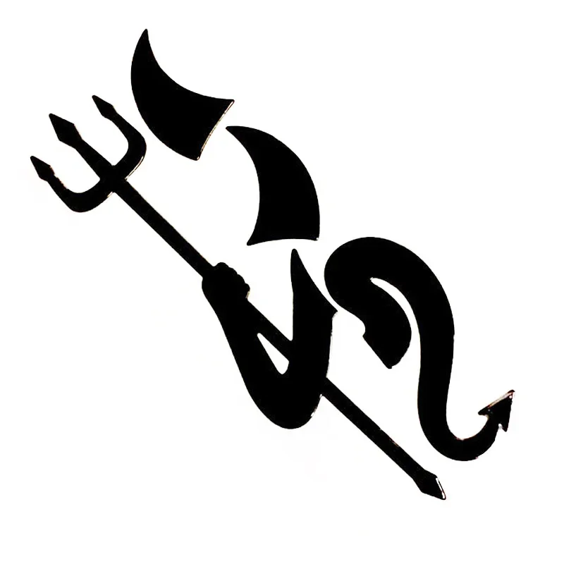 Car Sticker Funny Fashion 3D Little Devil Demon Styling Universal Auto Emblem Logo PVC Decals Decoration DIY Car Accessories