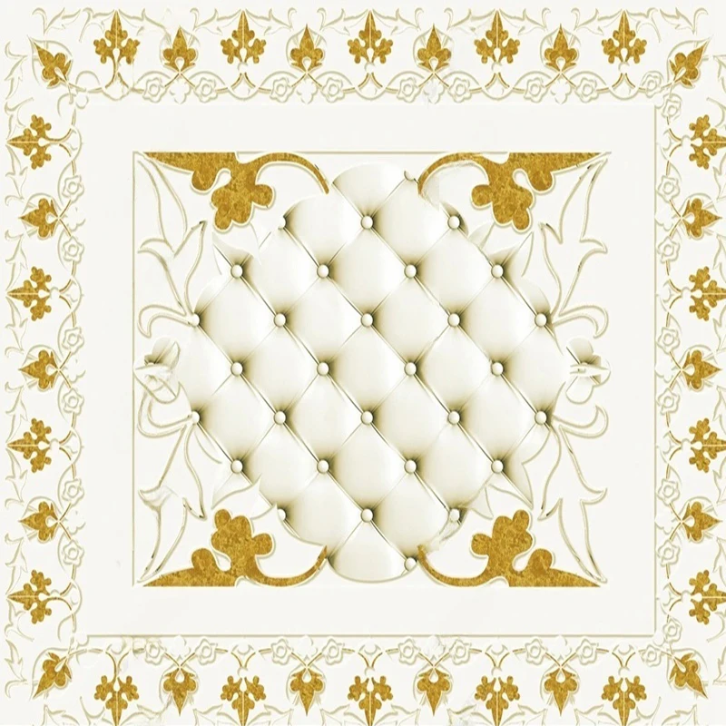 MU8275 Wall Mural Wallpaper 3D Stereoscopic Relief White Marble European Style Luxury Papel Pintado De Pared Tapety Home Décor