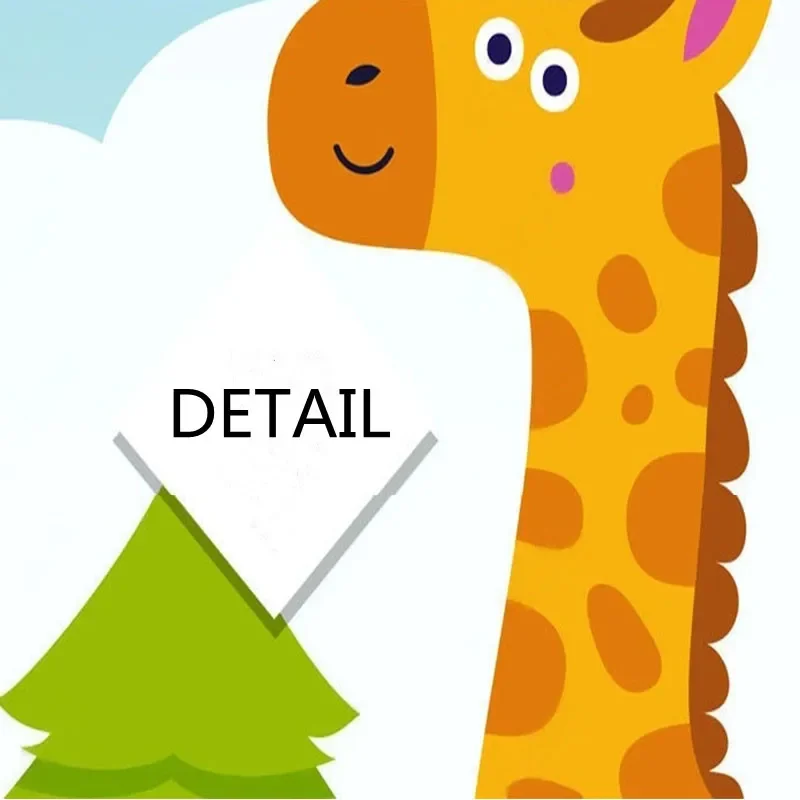 Custom 3D Mural Wallpaper Cartoon Animal Train Background Wall Of Children's Room For Bedroom Home Décor Papel Pintado Pared Art
