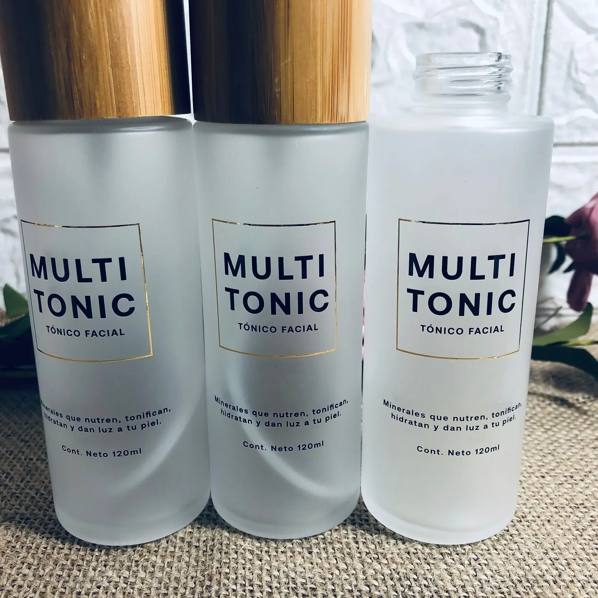 Natural eco Bamboo Cosmetic Packaging bamboo essential oil perfume Bottles Hemp CBD oil Cream Bottle with Bamboo Wrapped Dropper