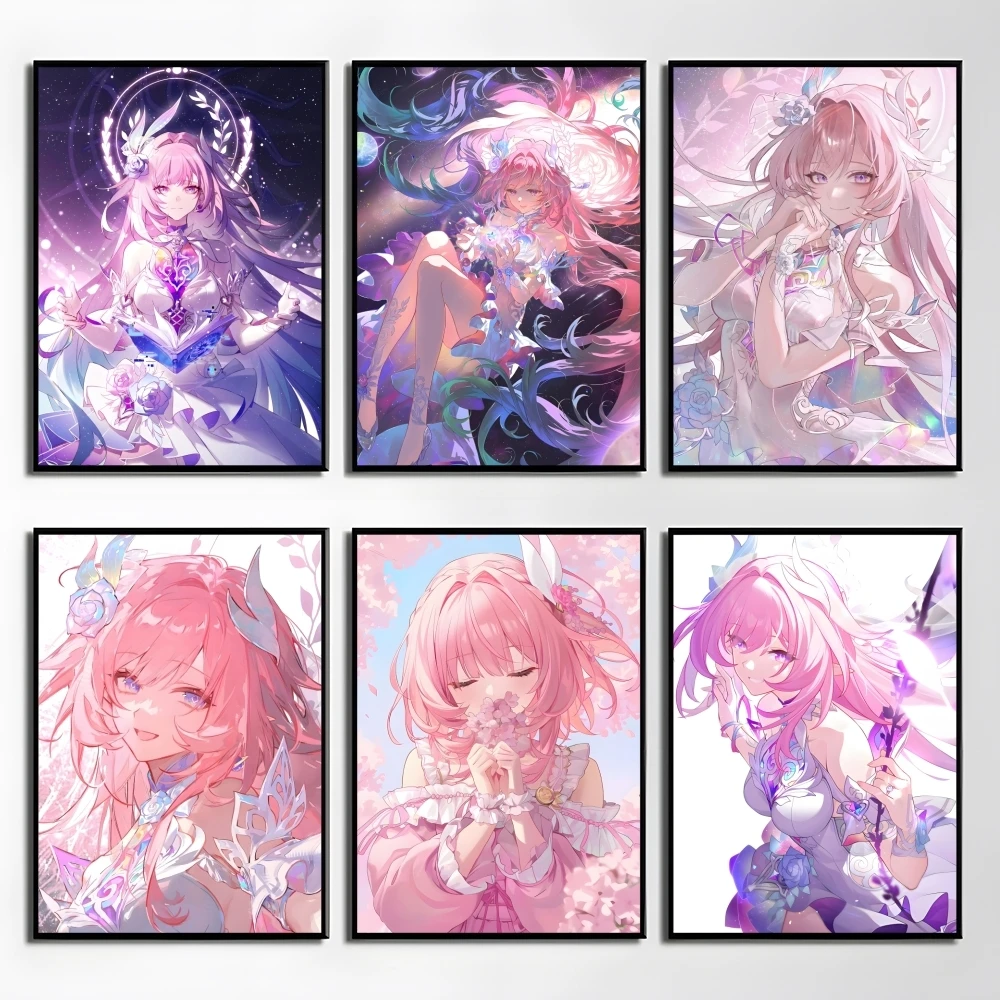 Cyrene H-Honkai Star Rail Poster Elegant And Affordable Wall Art Stickers For Dormitory Living Room And Bedroom Spaces