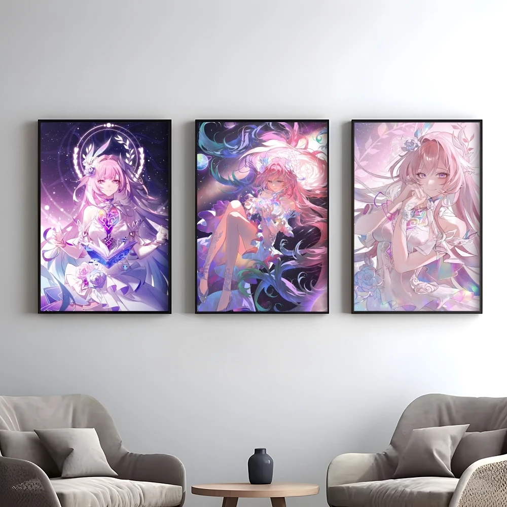 Cyrene H-Honkai Star Rail Poster Elegant And Affordable Wall Art Stickers For Dormitory Living Room And Bedroom Spaces
