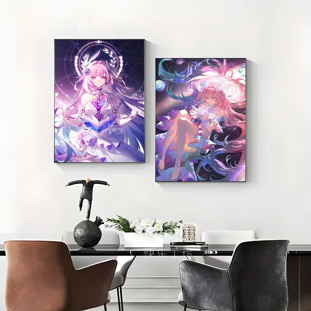 Cyrene H-Honkai Star Rail Poster Elegant And Affordable Wall Art Stickers For Dormitory Living Room And Bedroom Spaces