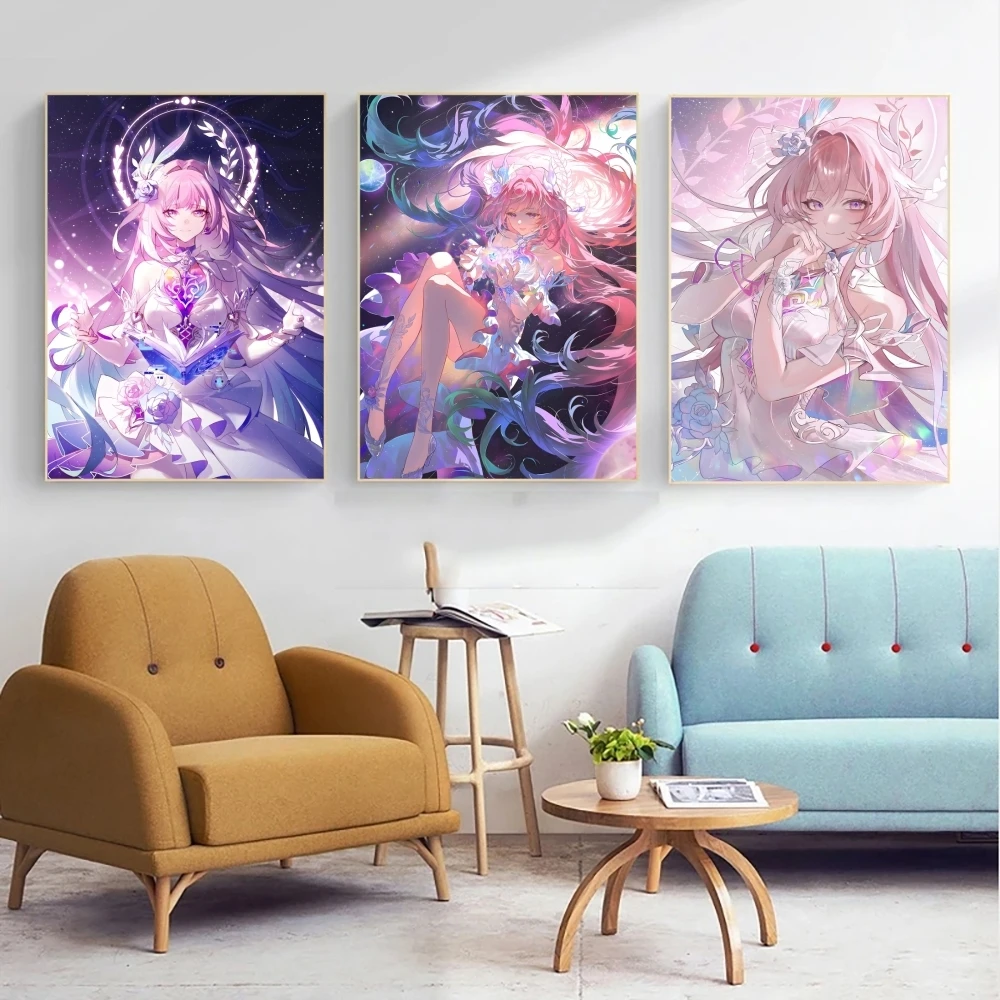 Cyrene H-Honkai Star Rail Poster Elegant And Affordable Wall Art Stickers For Dormitory Living Room And Bedroom Spaces