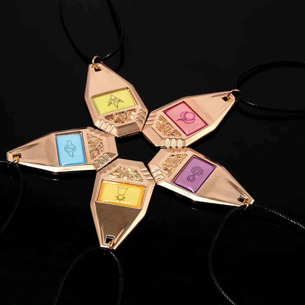 Digimon Adventure Necklace Jewelry Cosplay Digvice Anime Figure Accessories Totem Badges Backpack Pendants Kids Toys Gifts