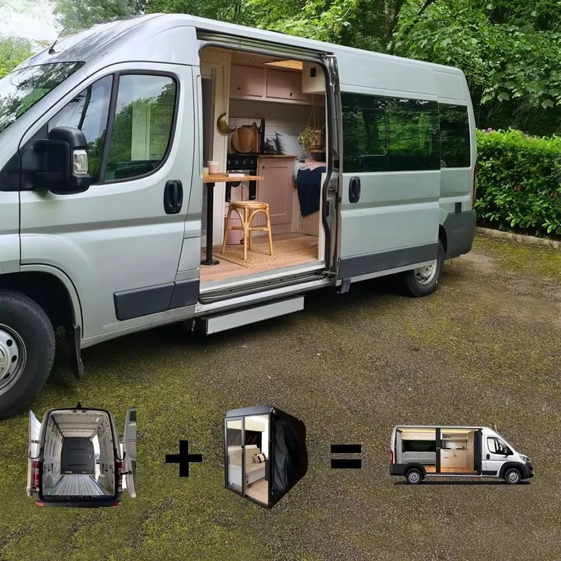 Mobile Home Van Sprinter Can Camper Rv Luxury for Sale Caravans Hybrid Campervans Light Truck