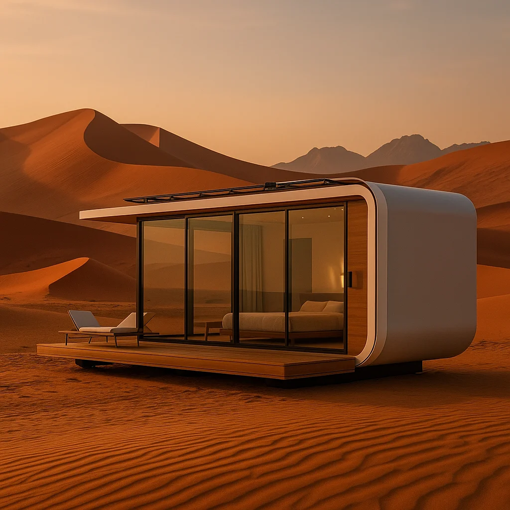 ti-High Quality Durable Using Various Prefab Container House Tiny Portable Home Tiny Modular House Camping Hotel Space Capsule%