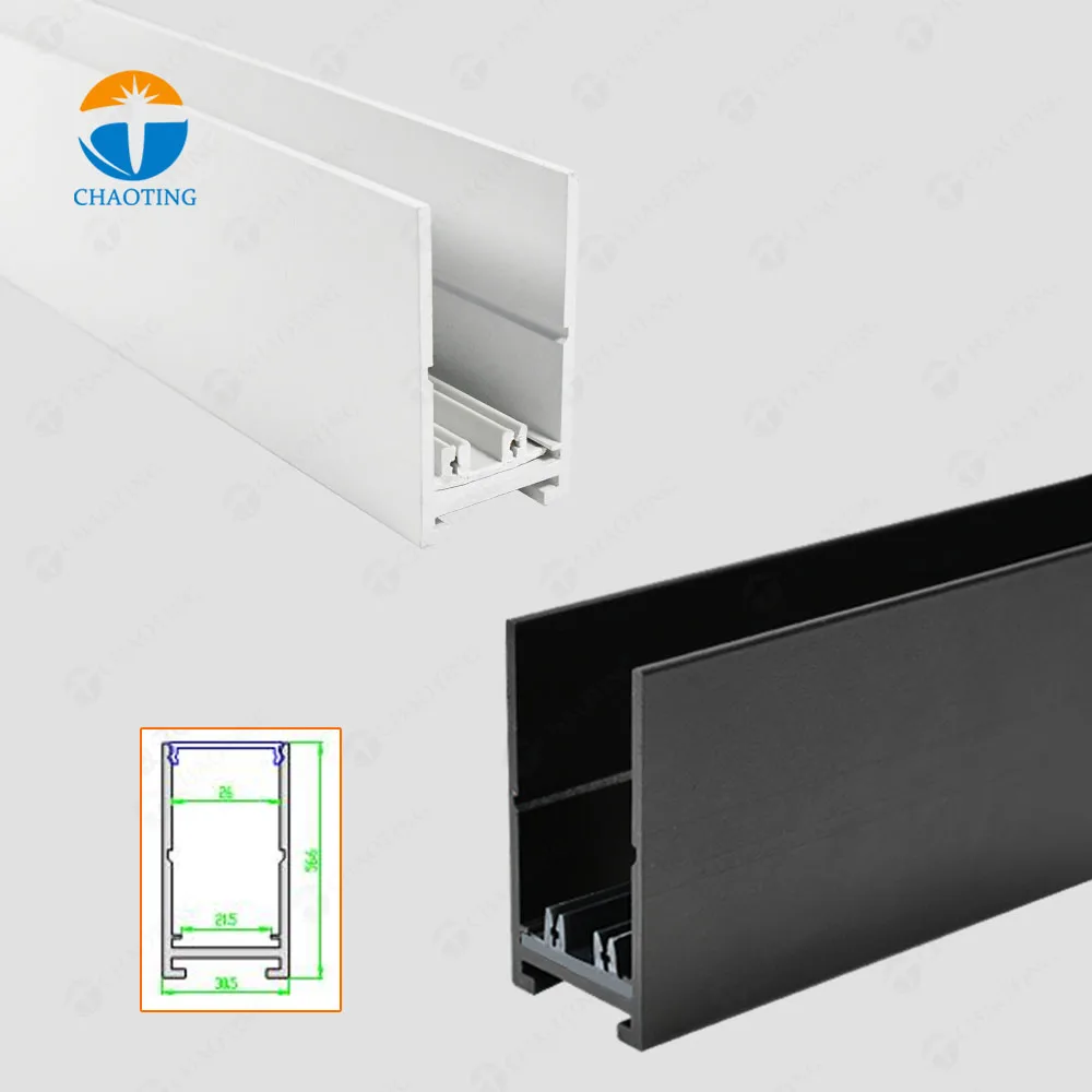 Surface Ceiling hanging Spot 2 Wire Black White Commercial Supermarket Spotlight Led Magnetic Track Lights Lighting Rails System