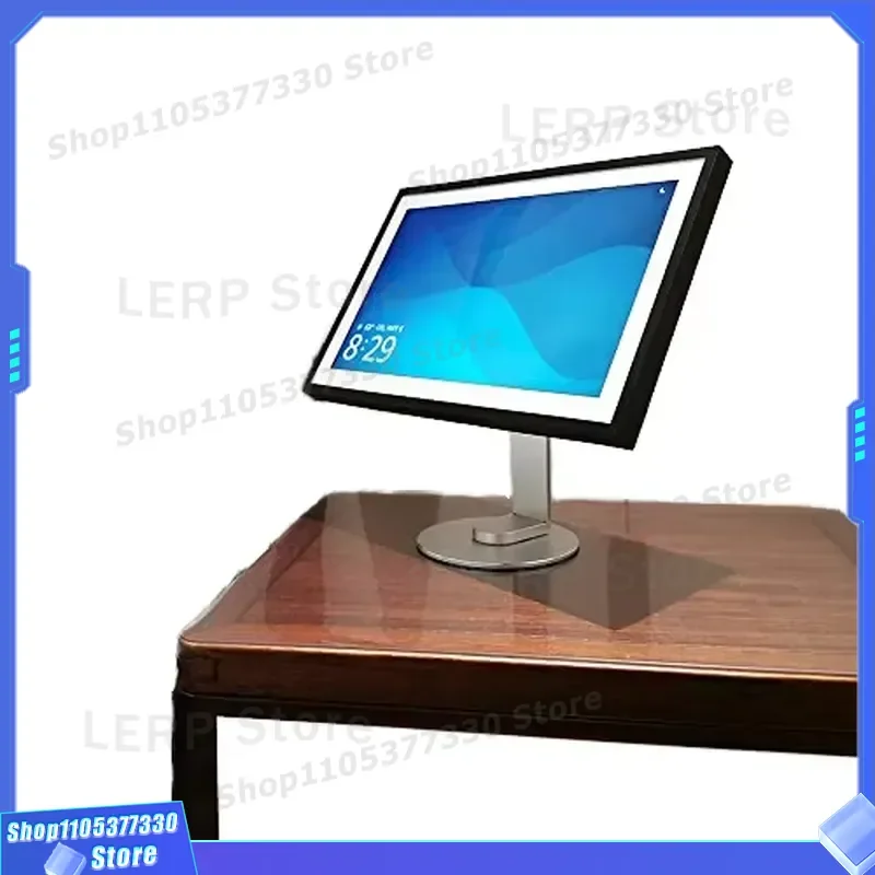 360 Degree Rotating Aluminum Monitor Stand Adjustable Height Tilt Ergonomic Desk Mount Holder for Computer Screen Desktop PC