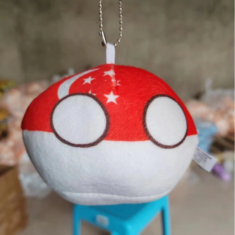 10cm Country Ball Plush Toys 69 Styles Countryball Stuffed Doll Polandball Pendant Country Balls 2023 Birthday's Gift for Kids