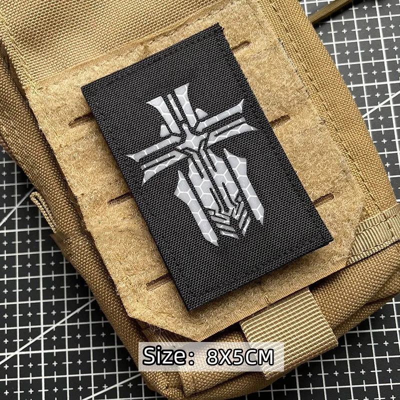 Granblue Archives IR Reflective Patch Two-dimensional Anime Luminous Tactical Badge For Outdoor Backpack Clothing DIY Decals