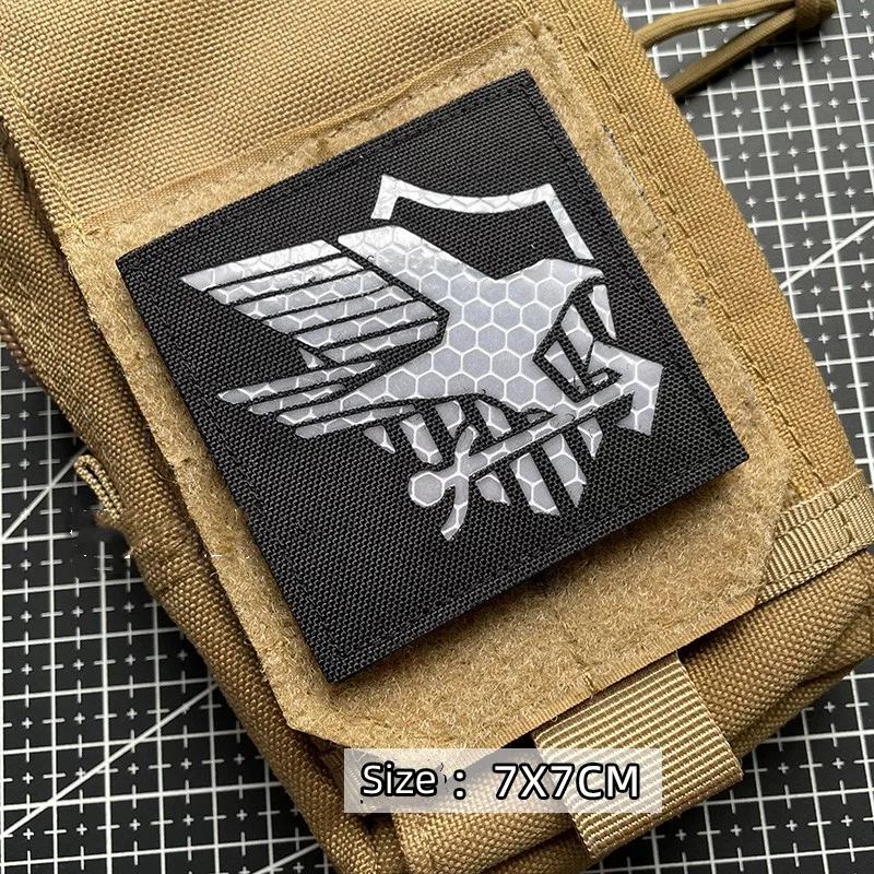 Granblue Archives IR Reflective Patch Two-dimensional Anime Luminous Tactical Badge For Outdoor Backpack Clothing DIY Decals