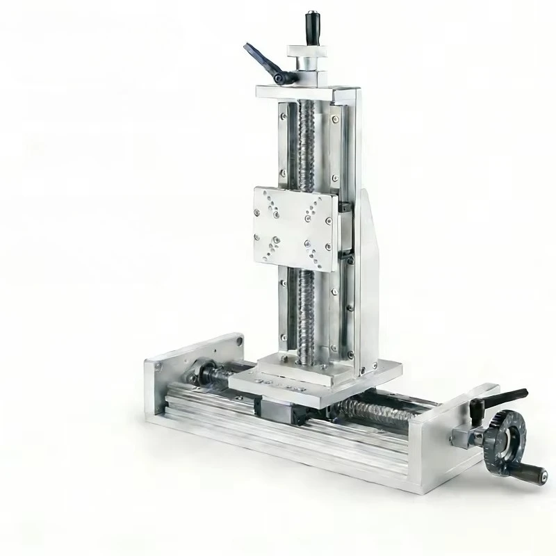 Precision Hand-Crank X-Axis Ball Screw Slide: Heavy Extra-Long High-Quality Linear Stage