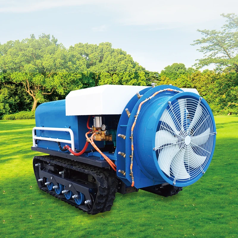 Farm Tracked Pesticide Sprayer Machine Large Capacity  Agricultural Spraying Equipment High Crawler Power Sprayer Customize