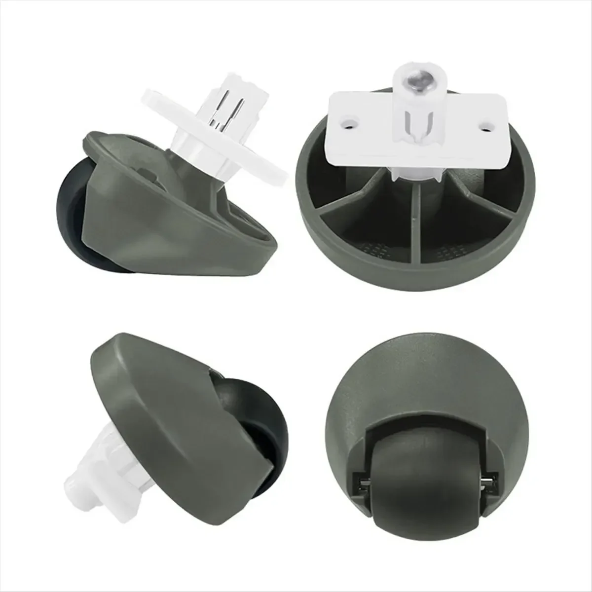 WZ-A51U 4PCS for Roborock S8 Plus / S8 Pro Ultra / G20 Robot Vacuums Front Wheel Caster Spare Part Replacement Accessory