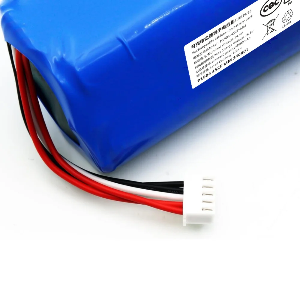 14.4V 5600mAh Rechargeable Battery For Ecovacs Deebot T5 T8 T9 T10 T20 X1 X1Omni X1turbo Sweeping Robot.