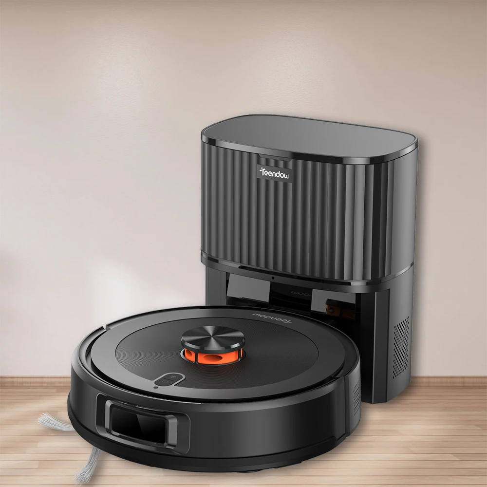 Teendow Robot Vacuum Cleaner Wet and Dry Ultra-Thin Home Sweeping Mopping LDS   Robot Vacuum Cleaner