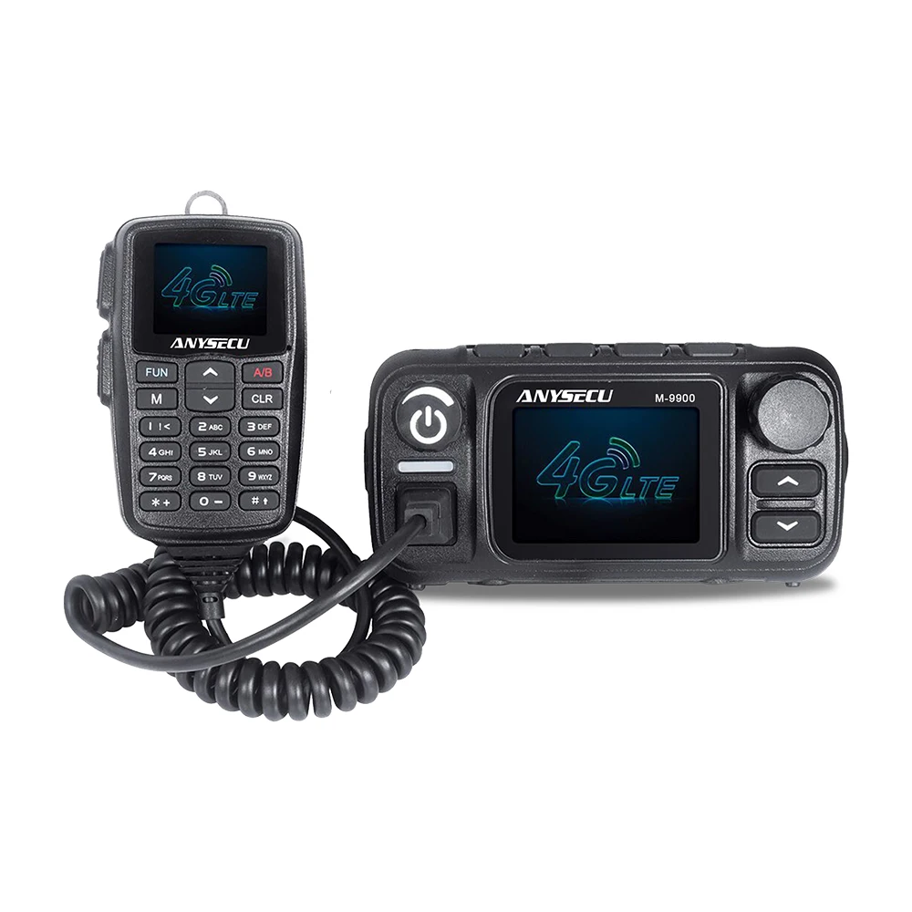 4G/3G PTT Network Radio UHF/VHF 25W Mobile Radio M-9900 With GPS Work With REAL PTT Non Android Walkie Talkie