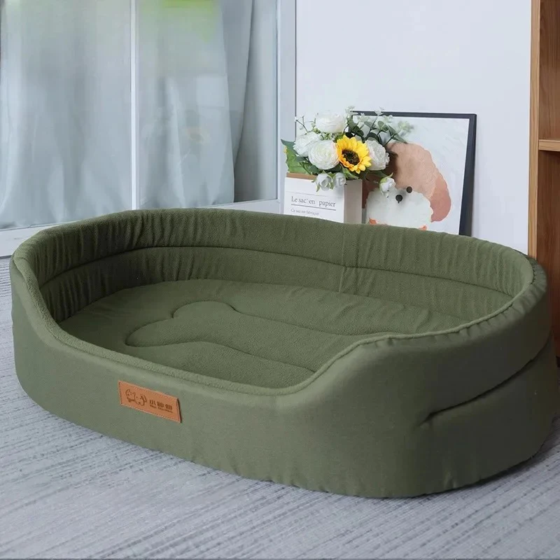 Dog Cushions Winter Pet Bed Sofa Large Dogs Fluffy Medium Blanket Pets Accessories Mat Products Puppy Supplies Cats Small Big