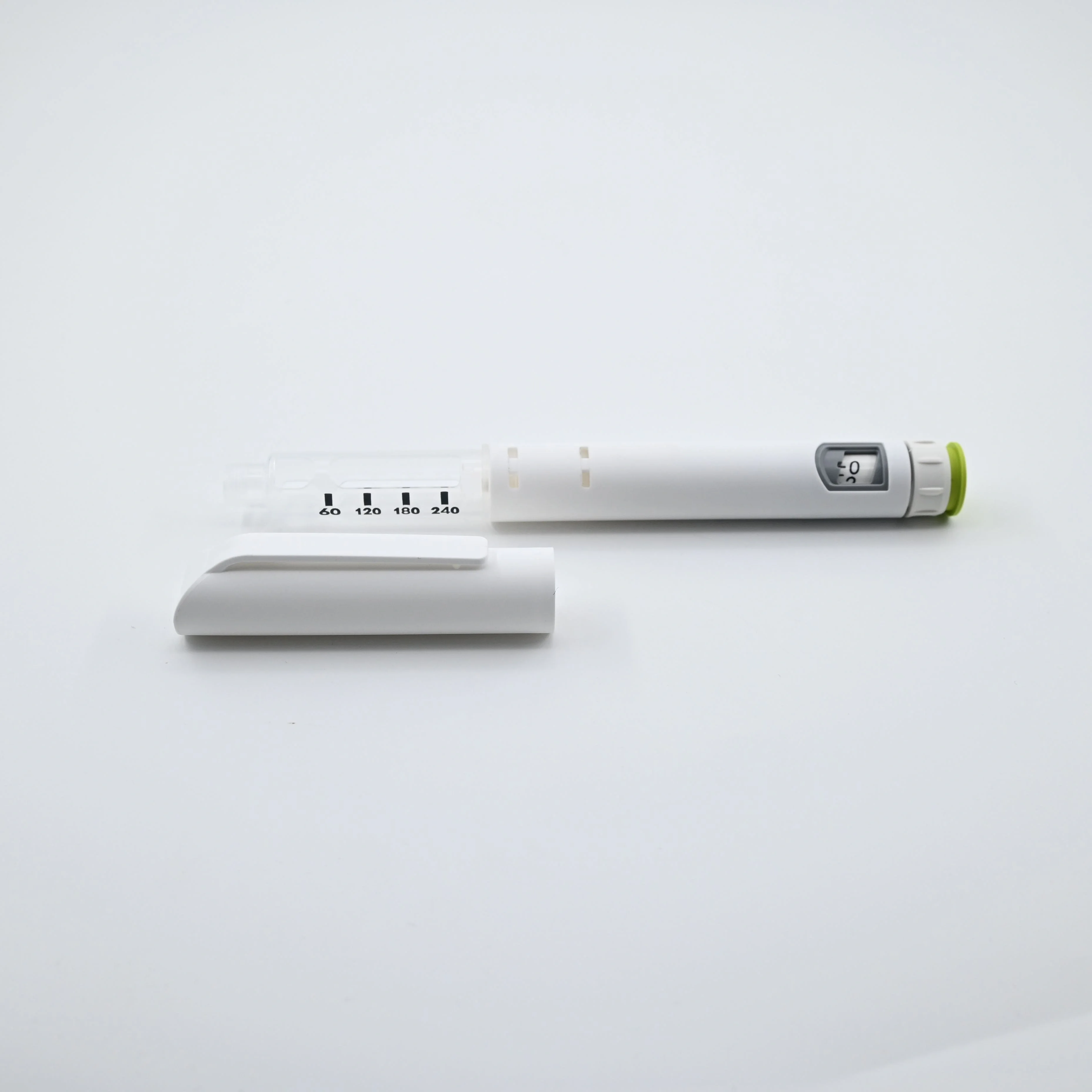Disposable Insulin Injection Pen Handle Fit 3ml Cartridge, Adjustable Dose Window, Multi Color Magic Pen 10 Pack