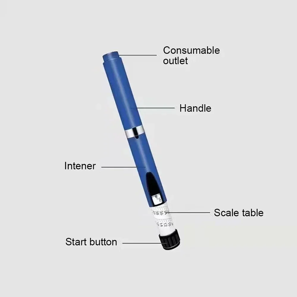Medical Aesthetics Magic Pen Insulin Cartridges 3ml Empty Cassette Bottle for Lilly Insulin Injection Pen Tattoo Pen 1-10Pcs