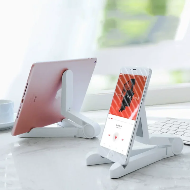 1PC Multifunctional Foldable Tablet Stand Holder Universal for iPad Air/Pro Samsung Huawei Tablets Phones Adjustable Angle