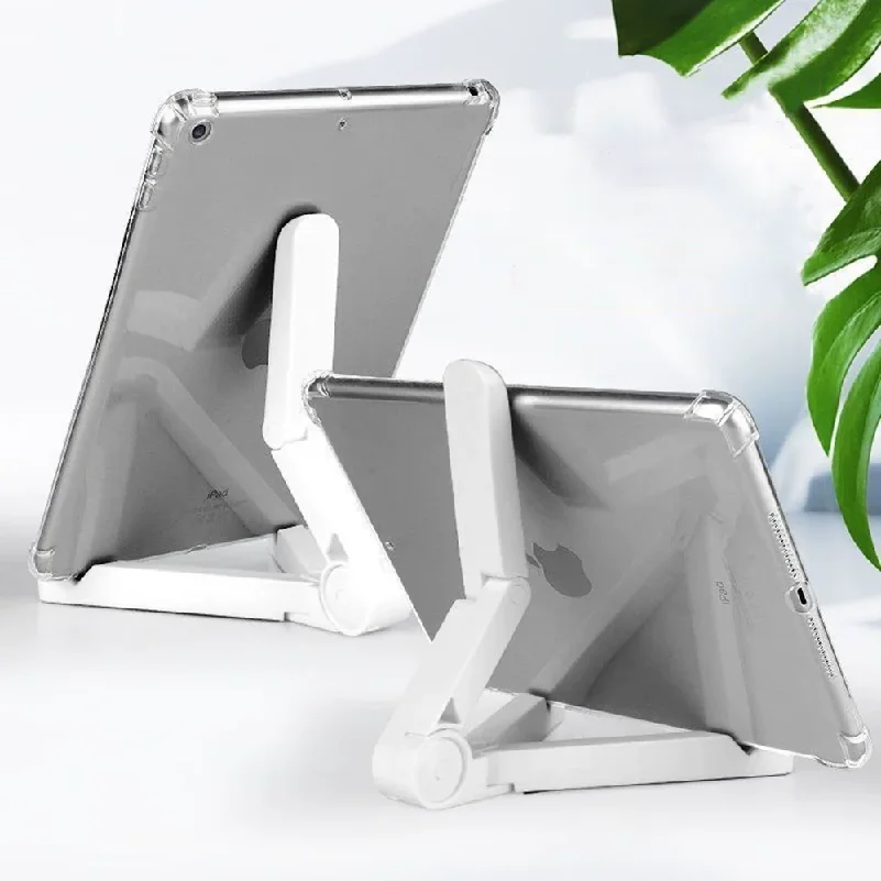 1PC Multifunctional Foldable Tablet Stand Holder Universal for iPad Air/Pro Samsung Huawei Tablets Phones Adjustable Angle