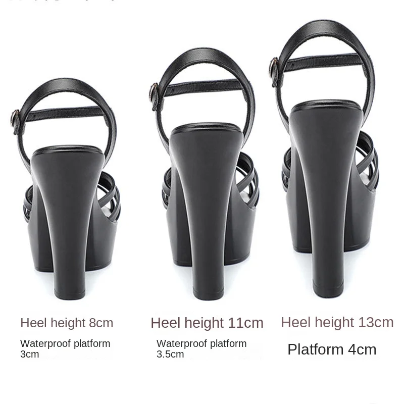 2022 Fashion Women'S Heel Summer Shoes Sandals Female Wedge Heel Woman Sandals Ankle Strap Platform Size 32 37 38 39 40 41 42 43