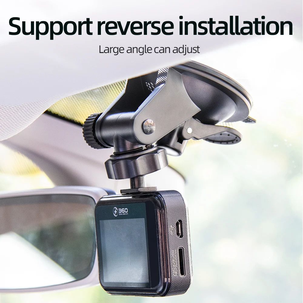 MIXSAS Car Dash Cam Mount Suction Cup Holder Auto Camera GPS DVR Dashcam Recorder Bracket Car Windshield Window Suction Cup Base