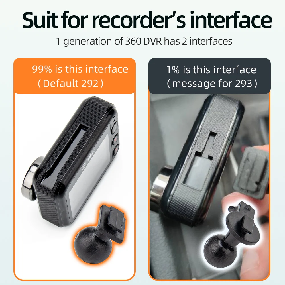 MIXSAS Car Dash Cam Mount Suction Cup Holder Auto Camera GPS DVR Dashcam Recorder Bracket Car Windshield Window Suction Cup Base