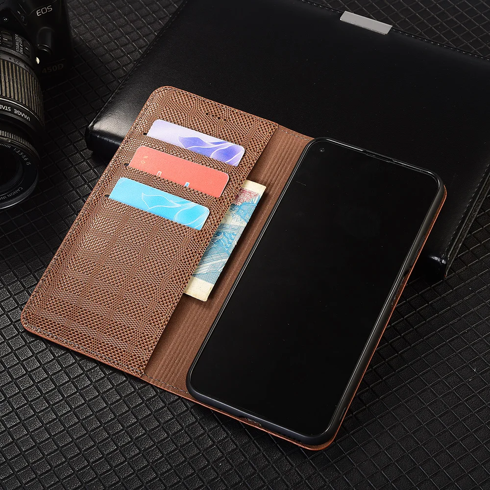 Cross grid Genuine Leather Flip Case For Xiaomi Poco F1 F2 F3 F4 F5 F6 F7 Pro GT Ultra 5G Wallet Phone Cover Cases Scratch Proof