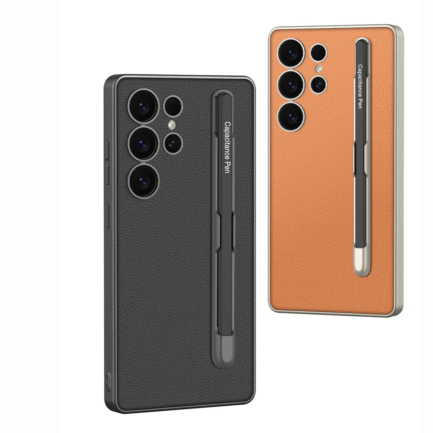Luxury Case For Samsung Galaxy S25 Ultra Edge With a Pen Fashion Carbon Fiber Cover Anti-knock Cases For Galaxy S25Ultra S25Edge