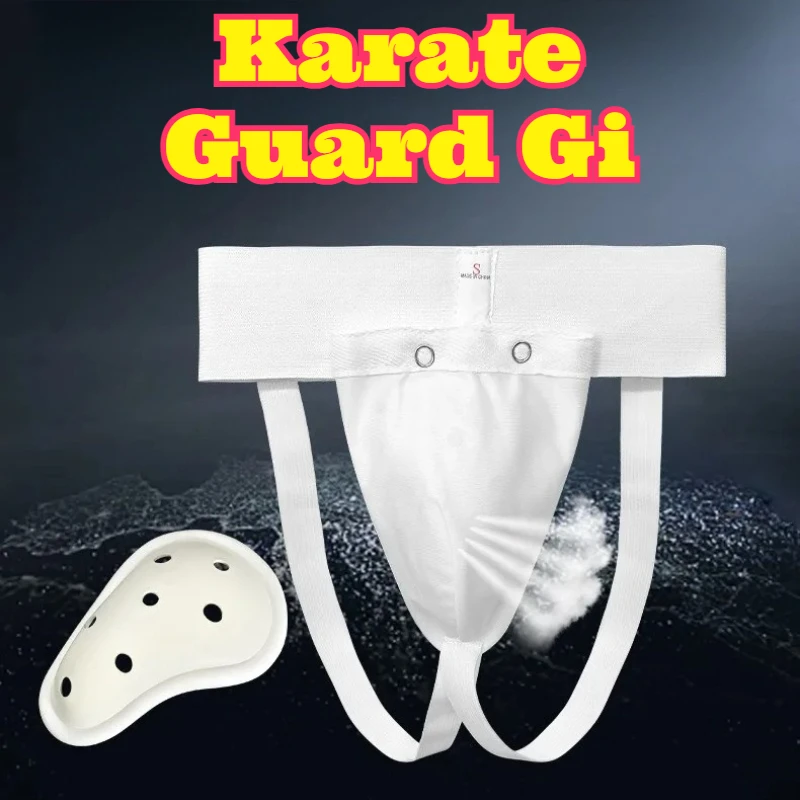 Groin Guard Adult Men Protective Gear Karate Boxing Muay Thai Baseball Football Sanda Taekwondo Training Breathable Comfort New
