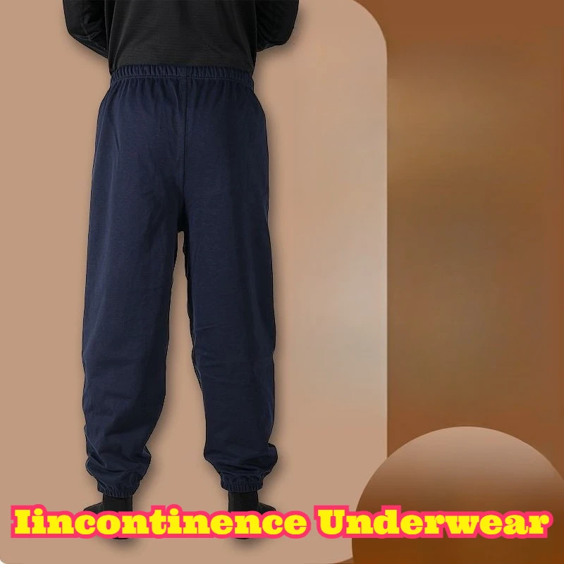 Adult Incontinence Pants Leak Proof All One Elderly Care Warm Bottoms Spring Summer Waterproof Bed Protector Unisex Soft Nursing