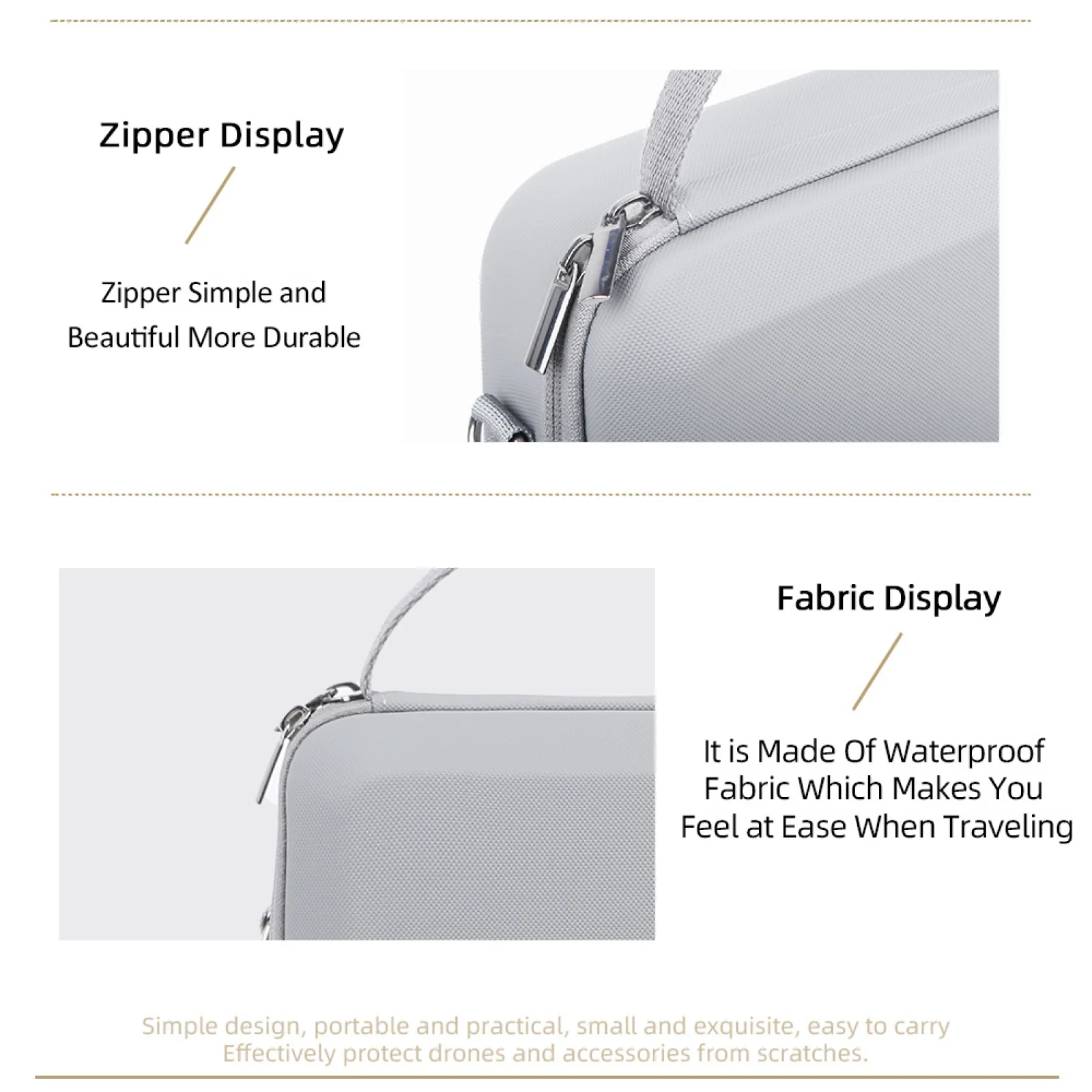 Carrying Case for DJI Neo2 Fly More Combo Case, Portable EVA Storage Travel Bag for DJI Neo 2 Drone and Batteries Accessories