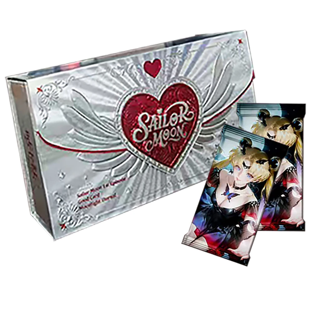 Sailor Moon Collection Card Toys Christmas Family Party Surprise Gift for Teenagers Japanese Fantasy Anime Exquisite Peripheral