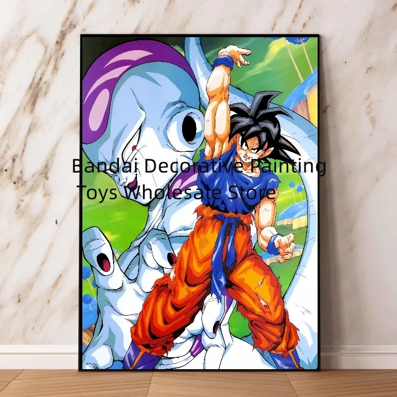 Classic Vintage Japanese Anime Bandai Dragon Ball Pictures Decoration Paintings Poster HD Prints Wall Interior Canvas Painting