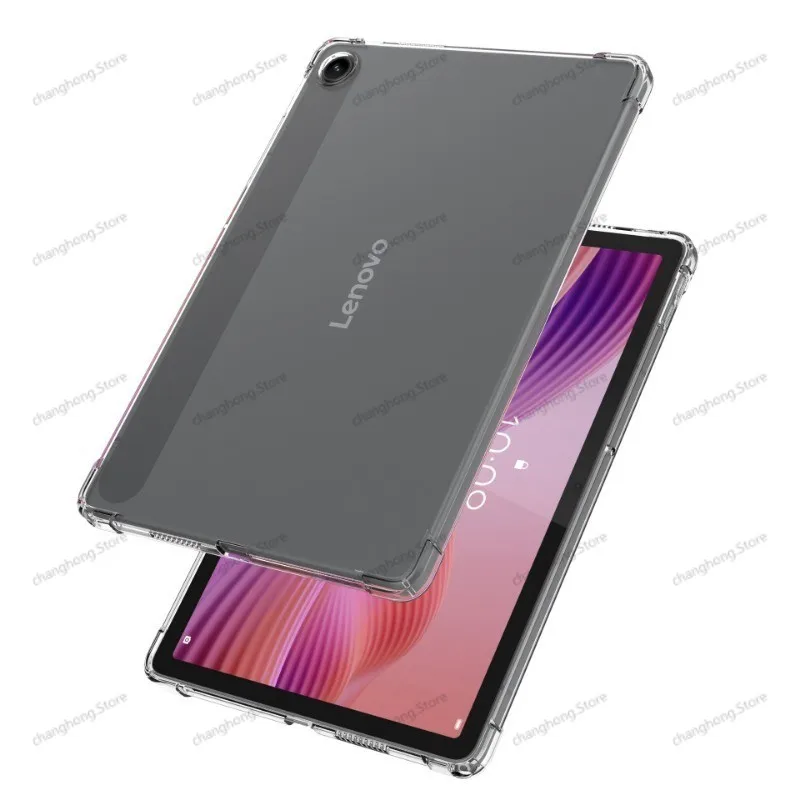 Silicone Soft TPU Case For Motorola Moto Pad 60 Lite 10.1-Inch 2025 Transparent Cover Tablet Shell