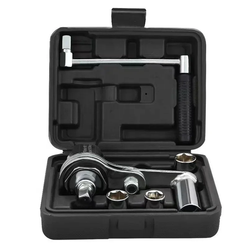 Tire labor-saving wrench hand-crank car screw removal force wrench household car tire removal repair tool