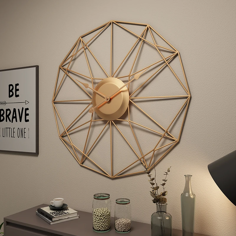 Nordic Modern Wall Watch Simple Interior Decorative Aesthetic Art Xenomorph Clock Wall Room Fashion Horloge Murale Decoration