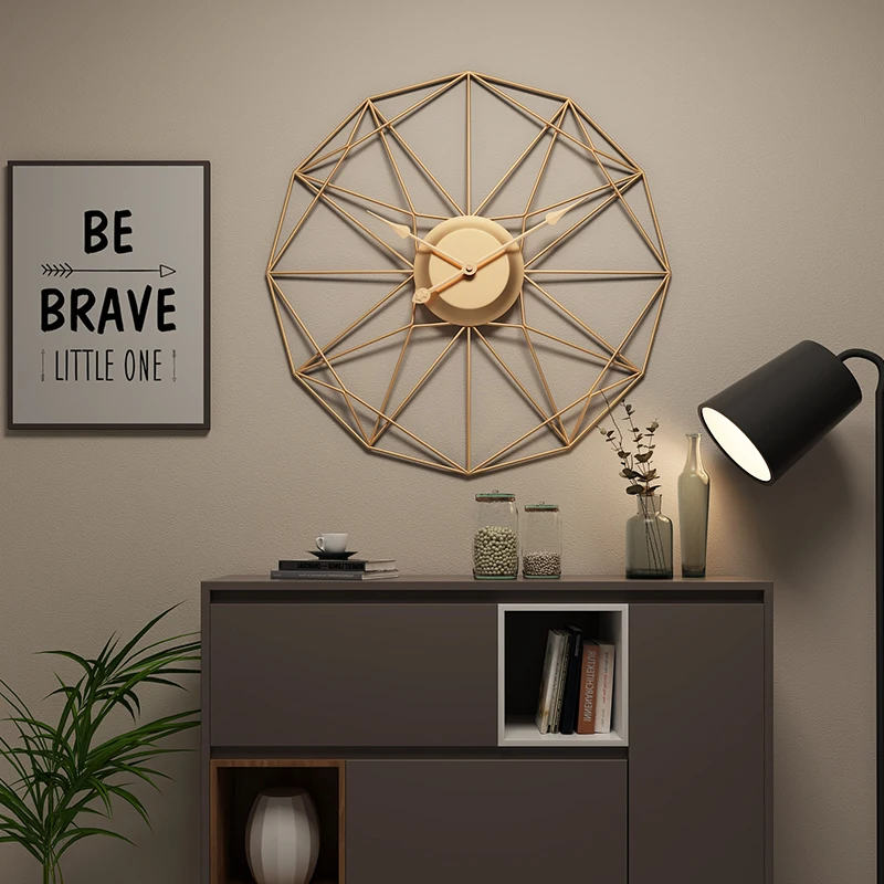 Nordic Modern Wall Watch Simple Interior Decorative Aesthetic Art Xenomorph Clock Wall Room Fashion Horloge Murale Decoration