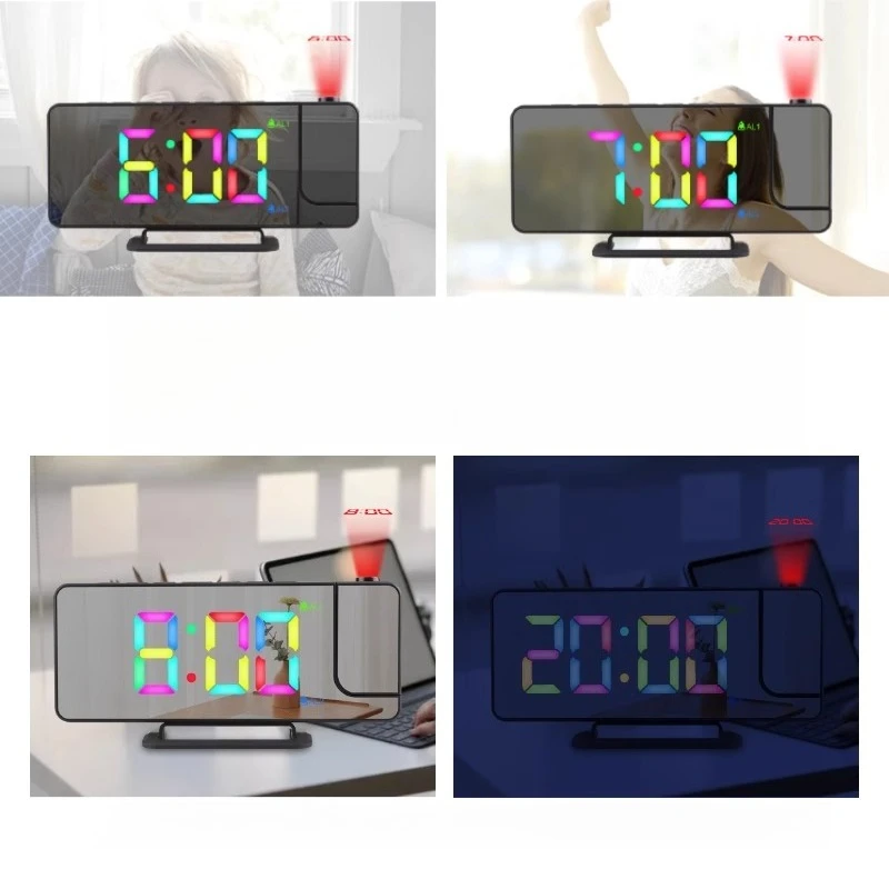 Square Security Youth Wall Clock Fashion Unique Luxury Decoration Digital Clock Aesthetic Modern Orologio Parete Home Decor
