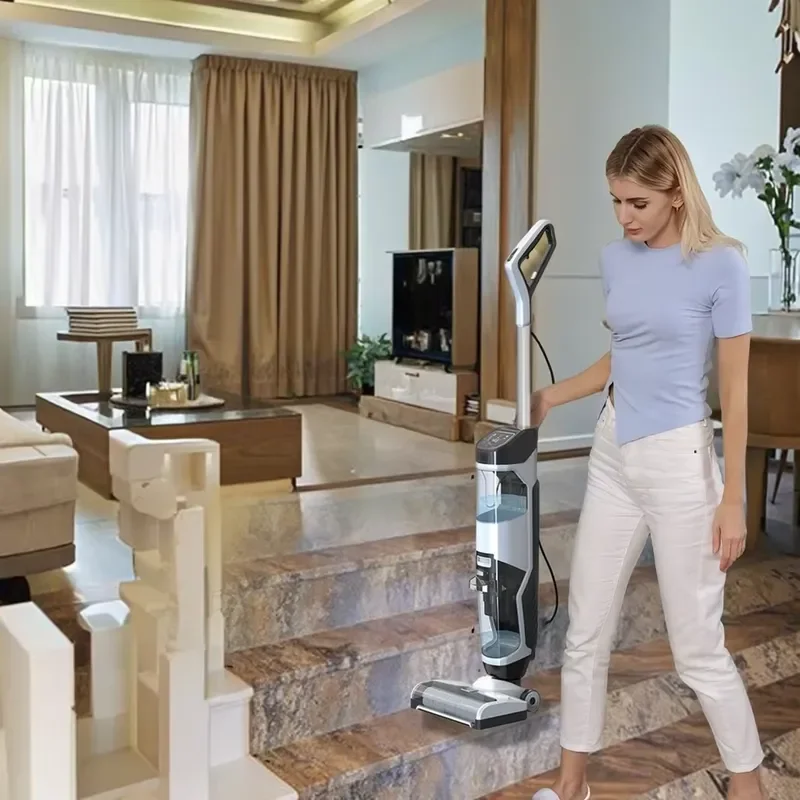 2025 New 3 in 1 Cordless Vacuum Cleaner Professional Wet Dry Mop Handheld Floor Cleaning Machine for Home Hardwood Carpet