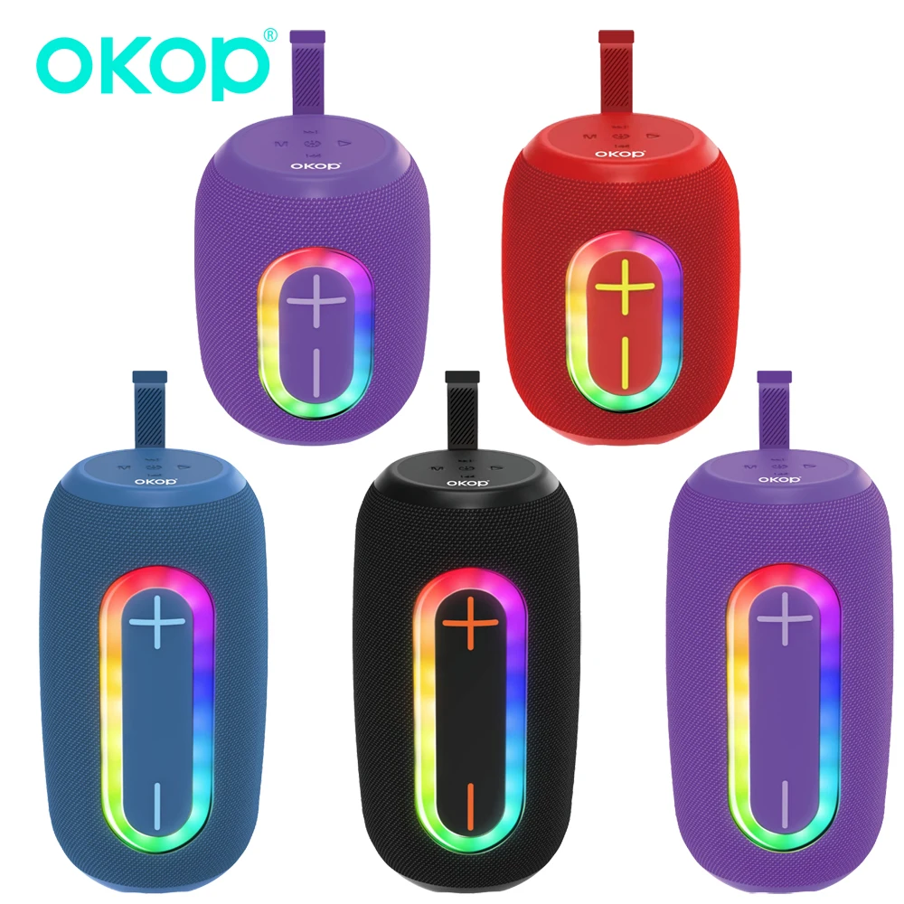 OKOP Bluetooth Audio,Heavy Subwoofer,High-quality High-power Speakers,Outdoor Portable Speakers,Home High-value Ambient Lights