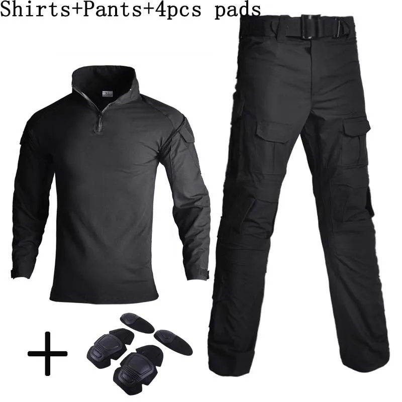Green Tactical Uniform Suits Milit Outdoor Camo Suit Hunting Combat Shirts Pants Fishing Trainning Airsoft Paintball Clothes Set