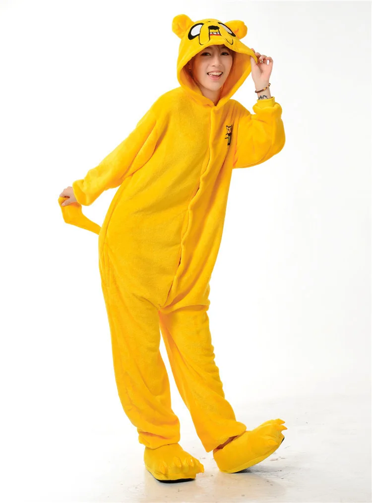Adult Jake Dog Kigurumi Onesie Pajamas Halloween Party Cosplay Camouflage Costume Unisex Comfortable All-Season Fun
