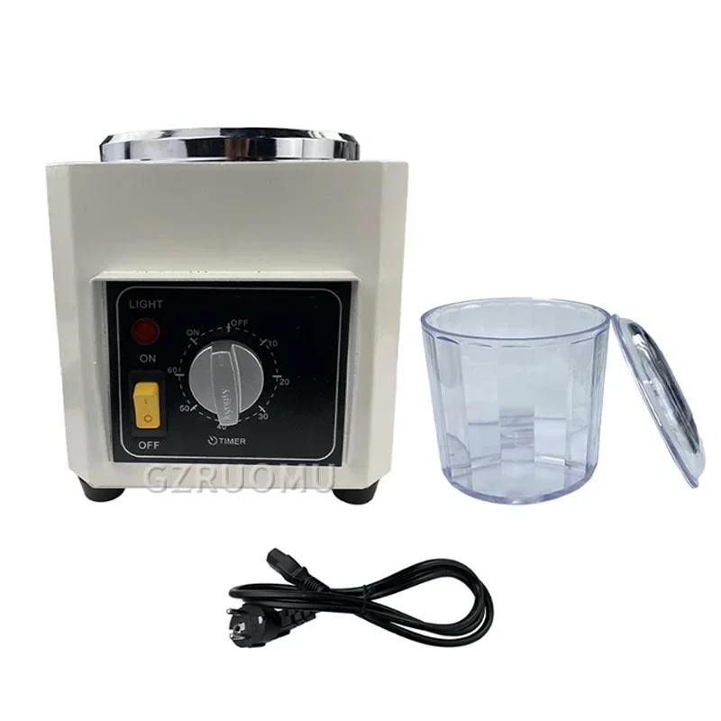 180W Magnetic Polishing Tumbler Machine Mini Finishing Cleaning Tool for Diy Jewelry Polisher AC 110V/220V