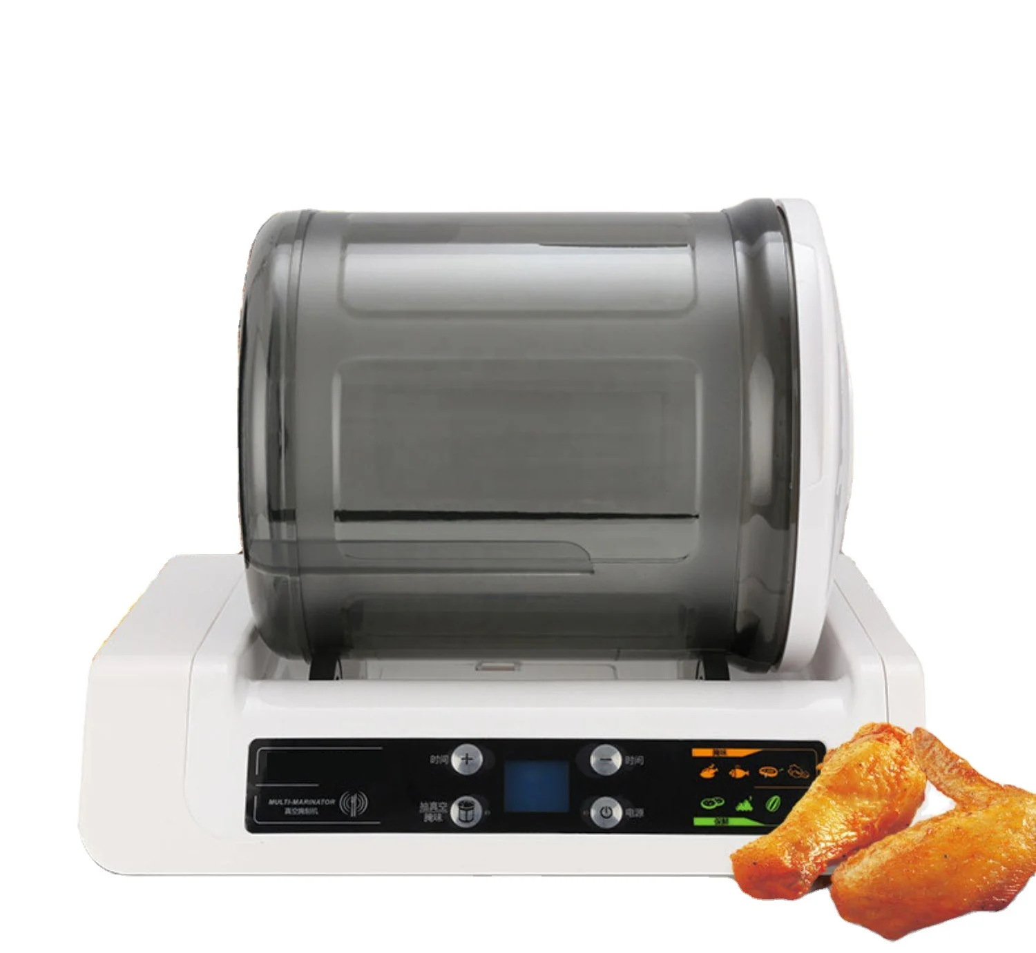 Most Popular 7L Table Top Vacuum Marinator Machine Mini Meat Tumbler Marinating Machine For Fried Chicken Shop