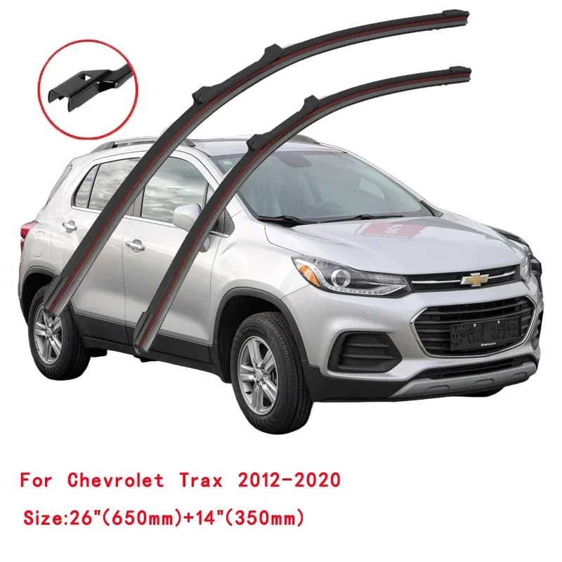 For Chevrolet Holden Tracker Trax U200 TJ SUV AWD 2013 2014 2015 2016 2017 2018 2019 2020 2021 2022 Car Brushes Windshield Wiper