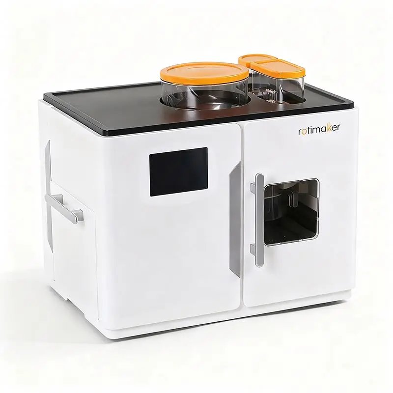 Electric Intelligent Automatic Roti Maker with Temperature Control for Home Use